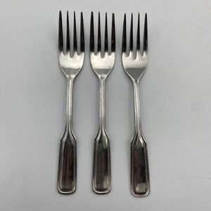 Dynasty Salad Forks Vintage Stainless Steel Japan‎ Set of 3 Replacement Flatware